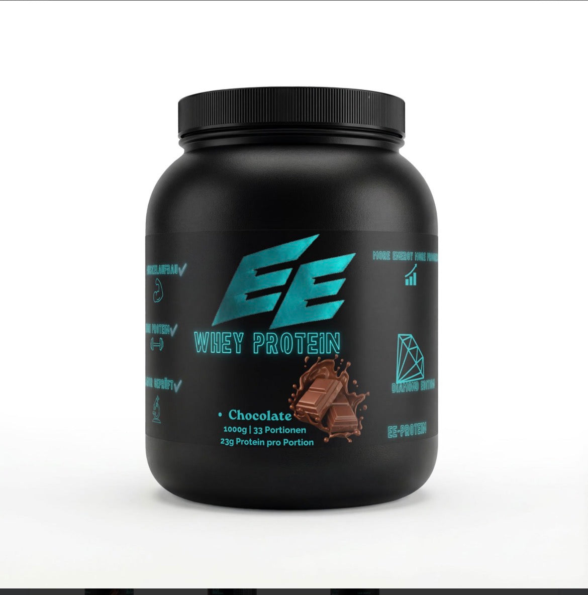 Premium Whey Protein Schokolade - 1.000g