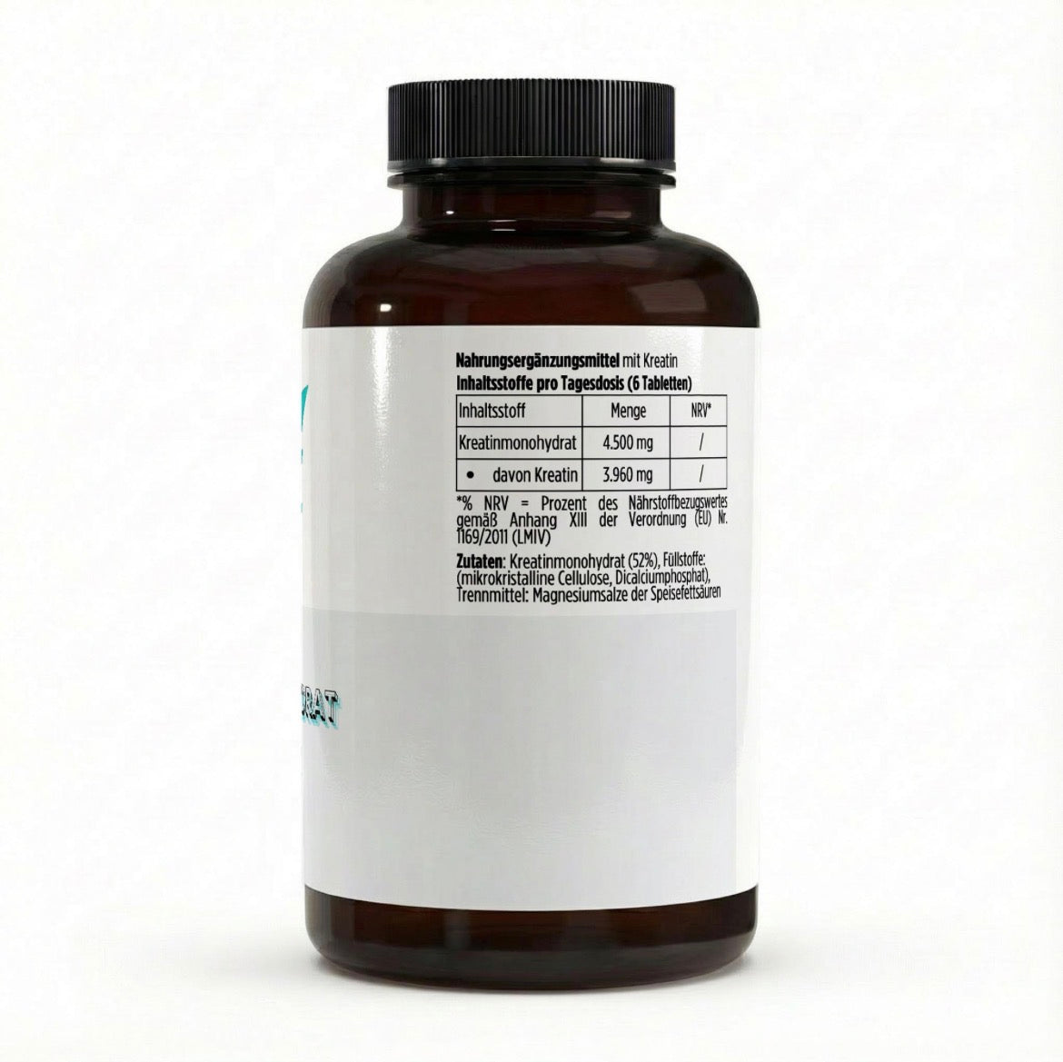 Kreatin Monohydrat - 180 vegane Tabletten