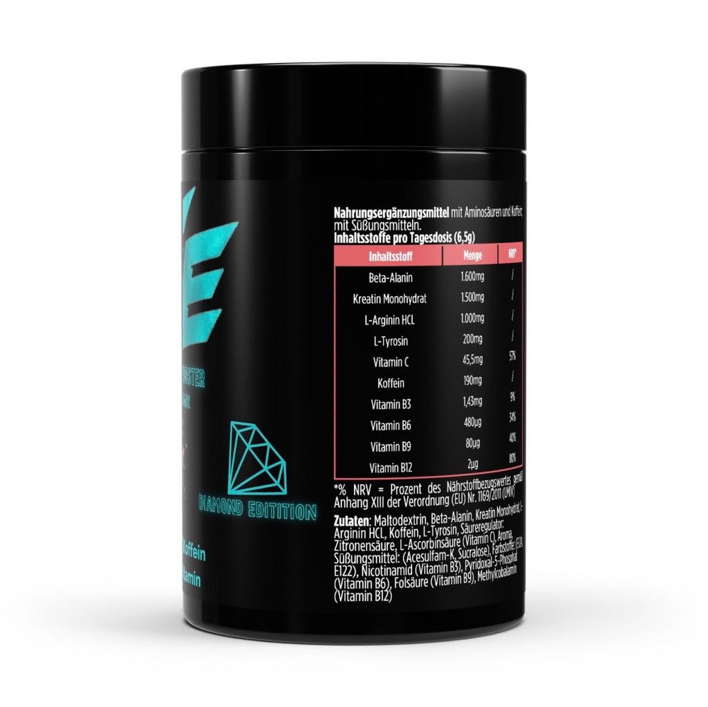 Pre-Workout Booster Himbeere - 520g