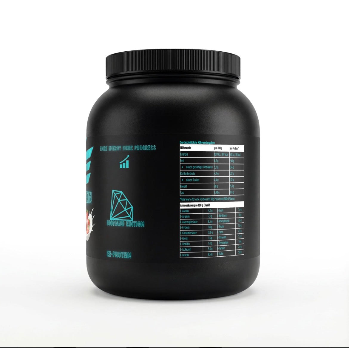 Premium Whey Protein Erdbeere - 1.000g