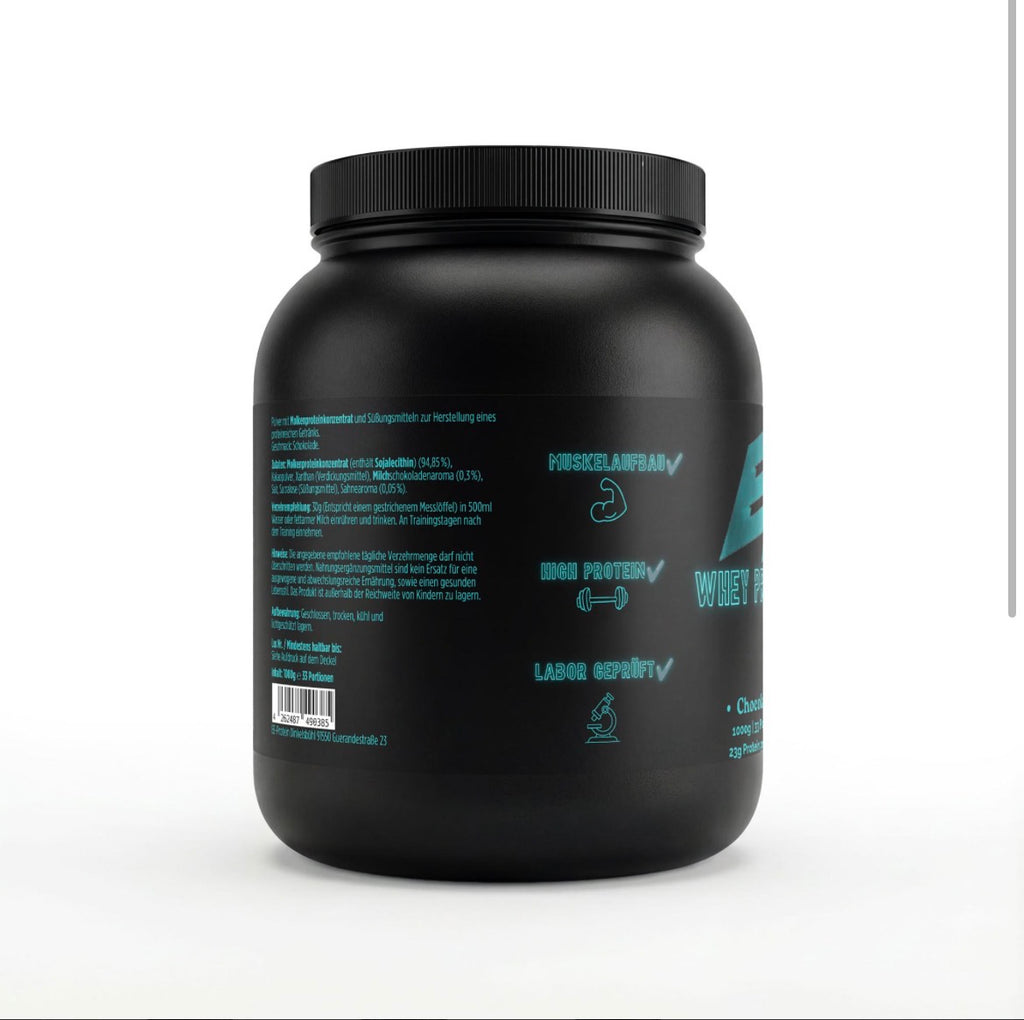 Premium Whey Protein Schokolade - 1.000g