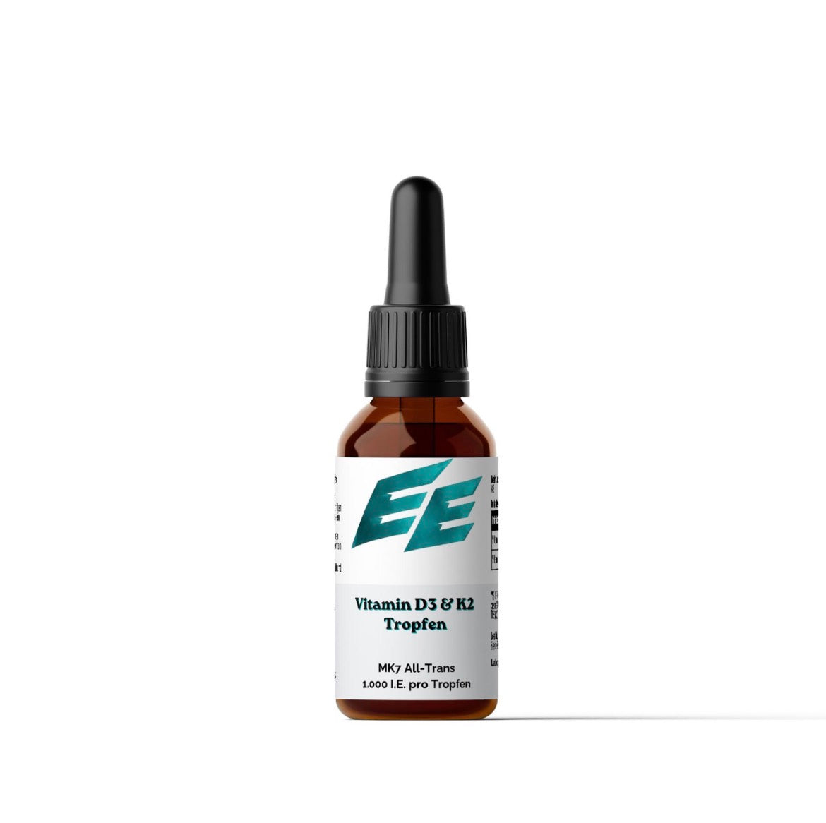 Vitamin D3 + K2 - 1.000 Tropfen (1.000 I.E.) - 50ml
