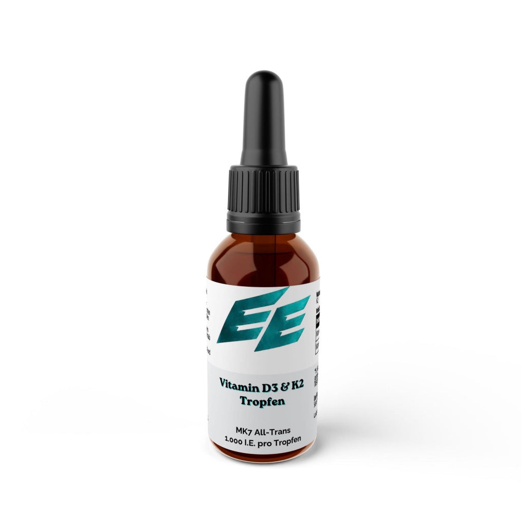Vitamin D3 + K2 - 1.000 Tropfen (1.000 I.E.) - 50ml